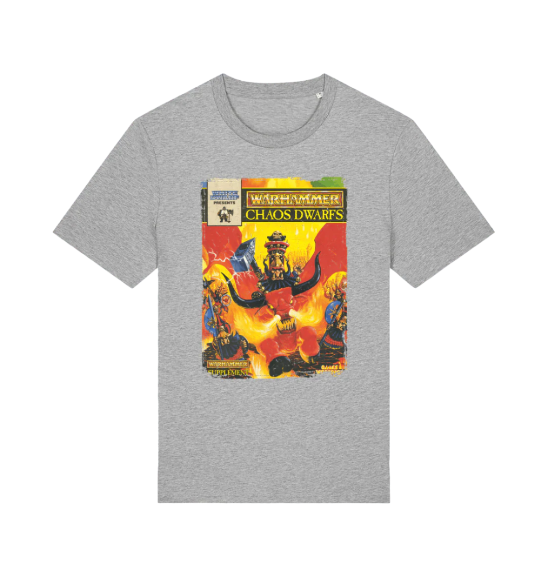 Heather Grey Printed T-shirt